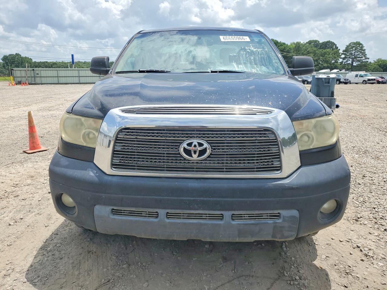 2007 Toyota Tundra Crewmax Limited Black vin: 5TBEV58167S460443