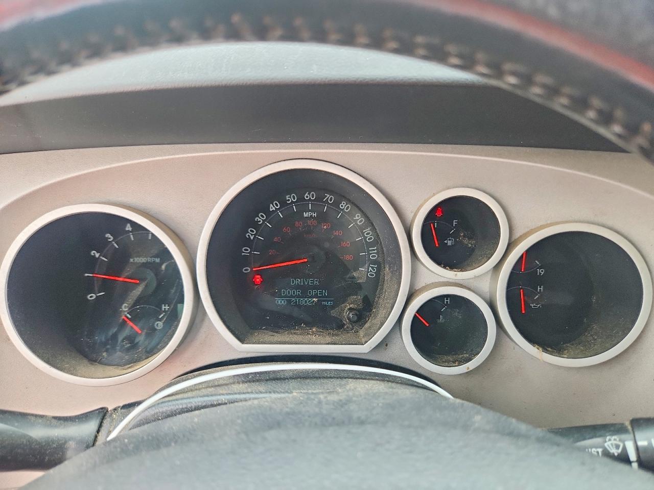 2007 Toyota Tundra Crewmax Limited Burgundy vin: 5TBEV58177S463142