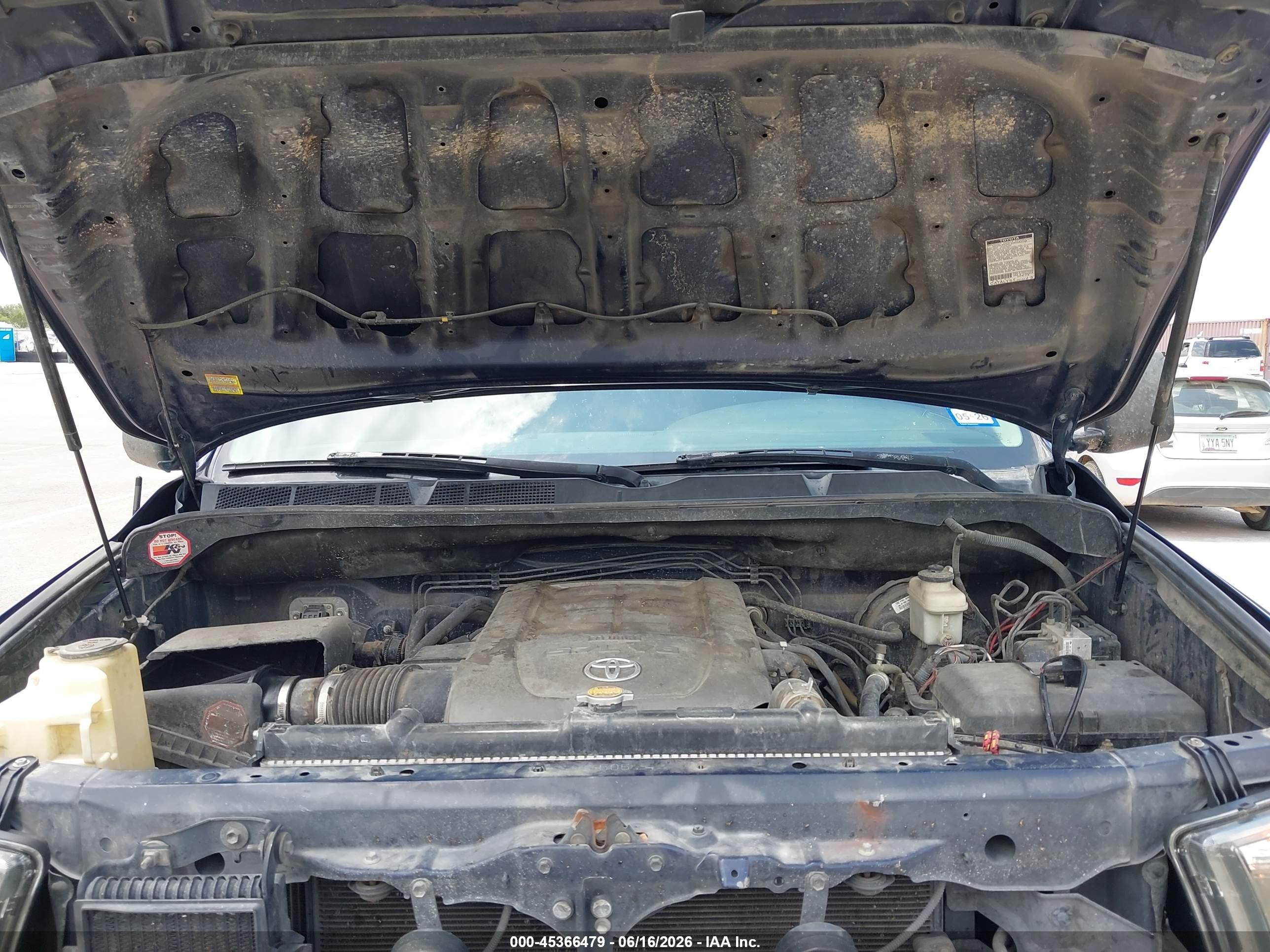2007 Toyota Tundra Limited 5.7l V8 Blue vin: 5TBEV58187S454479