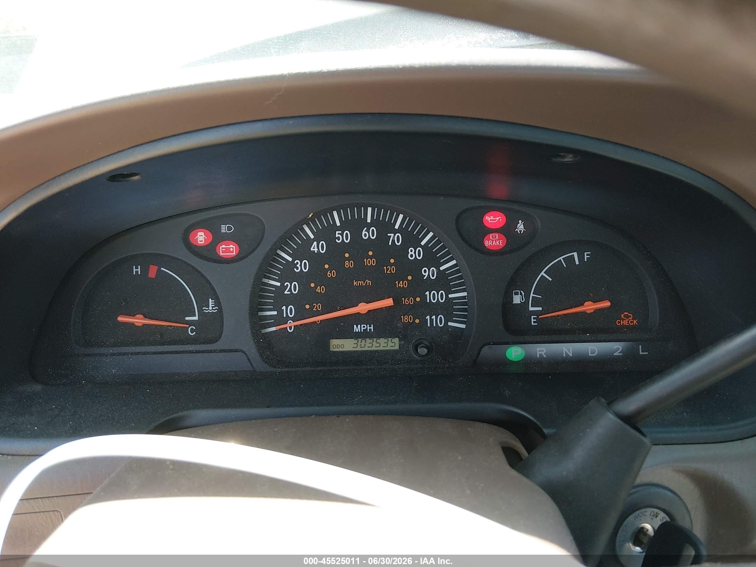 2001 Toyota Tundra   Green vin: 5TBJN32101S210960