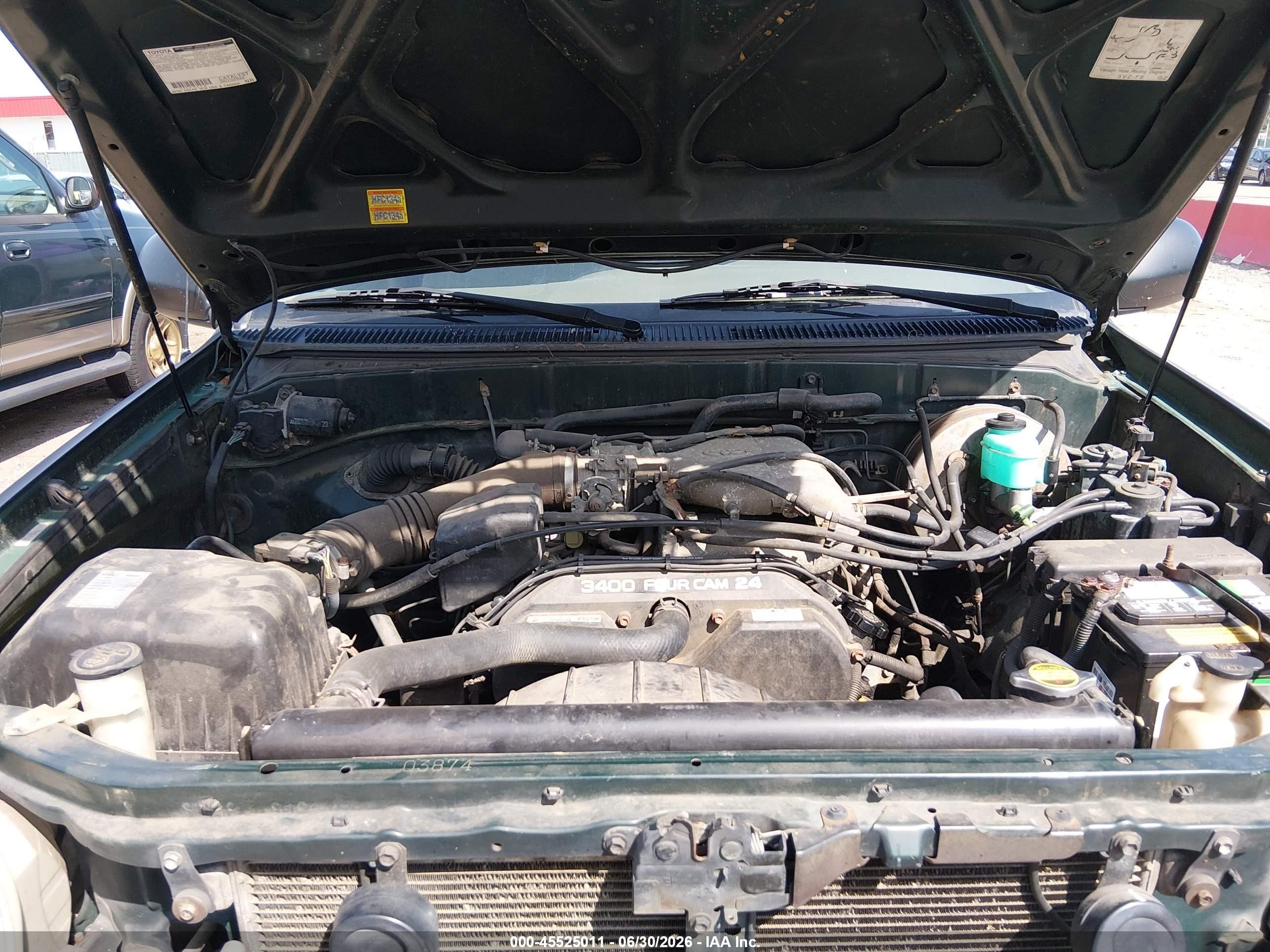 2001 Toyota Tundra   Green vin: 5TBJN32101S210960