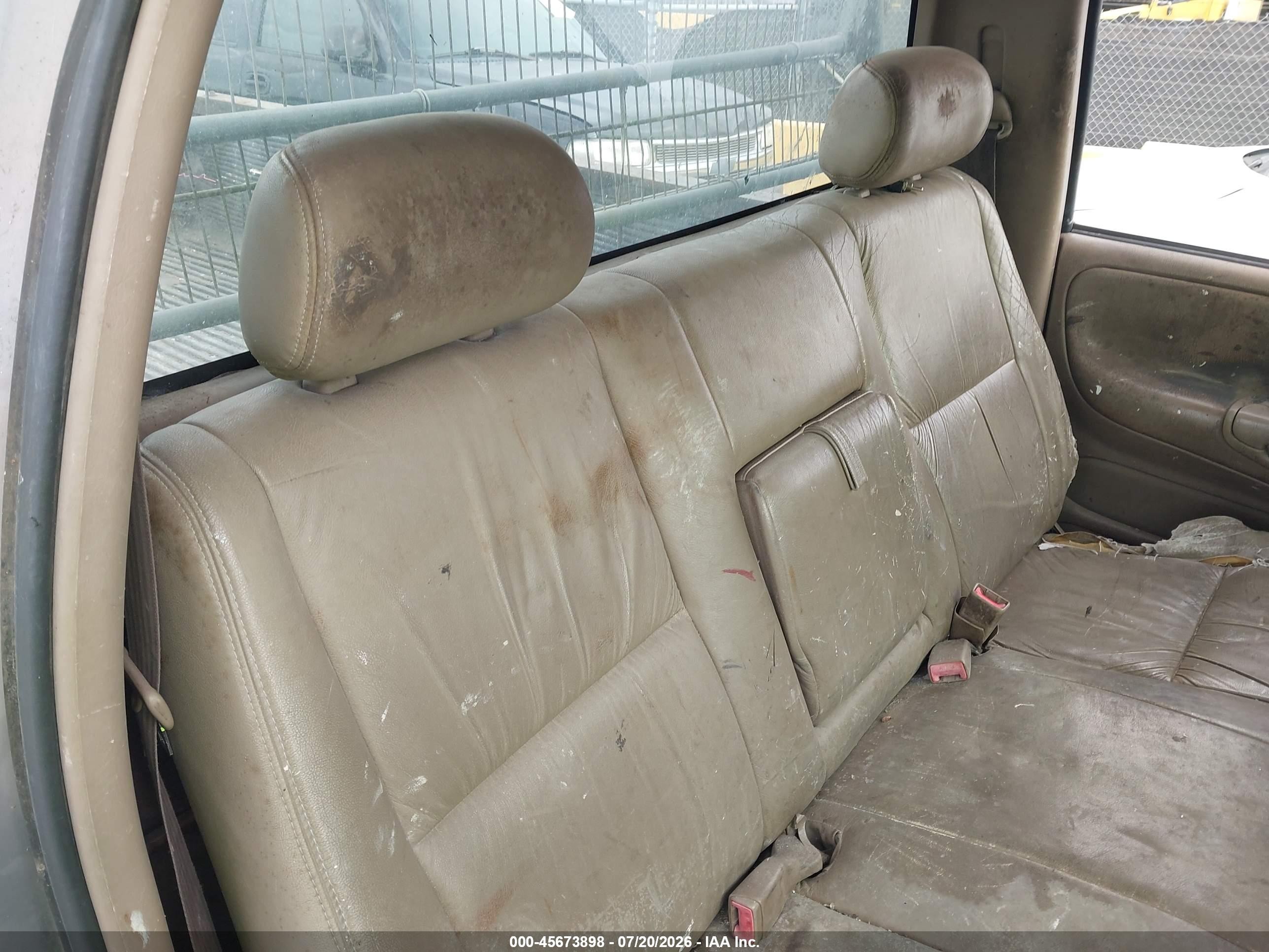 2001 Toyota Tundra   Gray vin: 5TBJN32141S142291