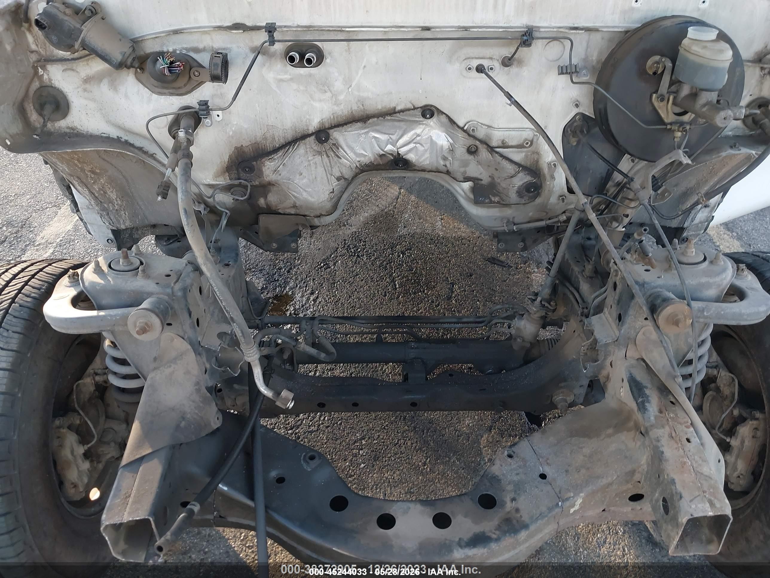 2002 Toyota Tundra Base (a4) White vin: 5TBJN32142S236687