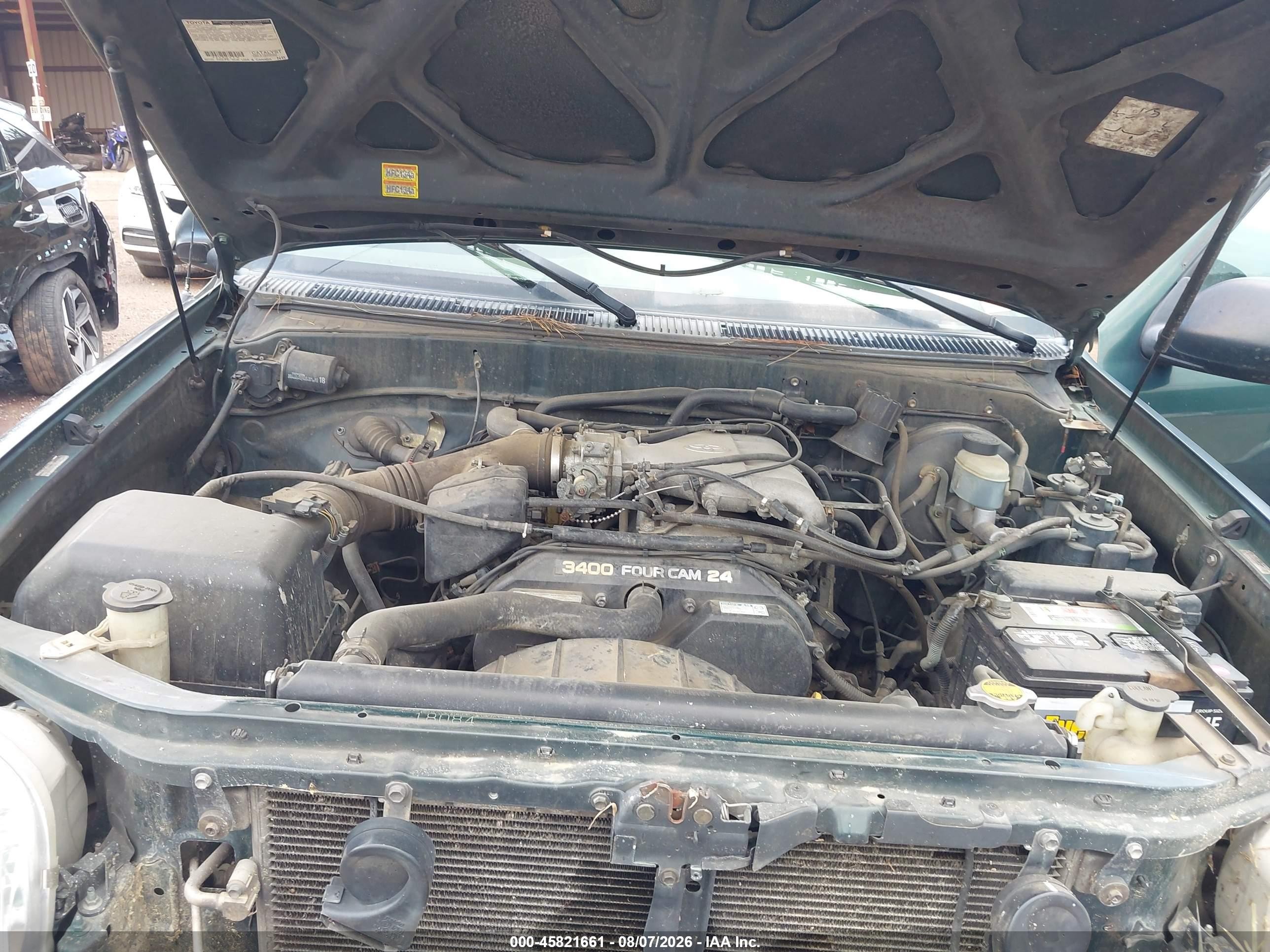 2001 Toyota Tundra   Green vin: 5TBJN32191S185993