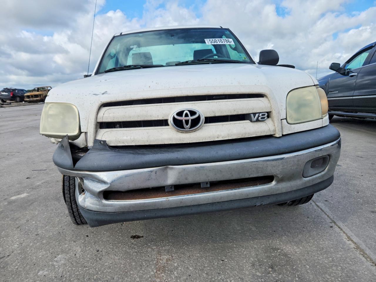 2005 Toyota Tundra Base Белый vin: 5TBJT32155S468094