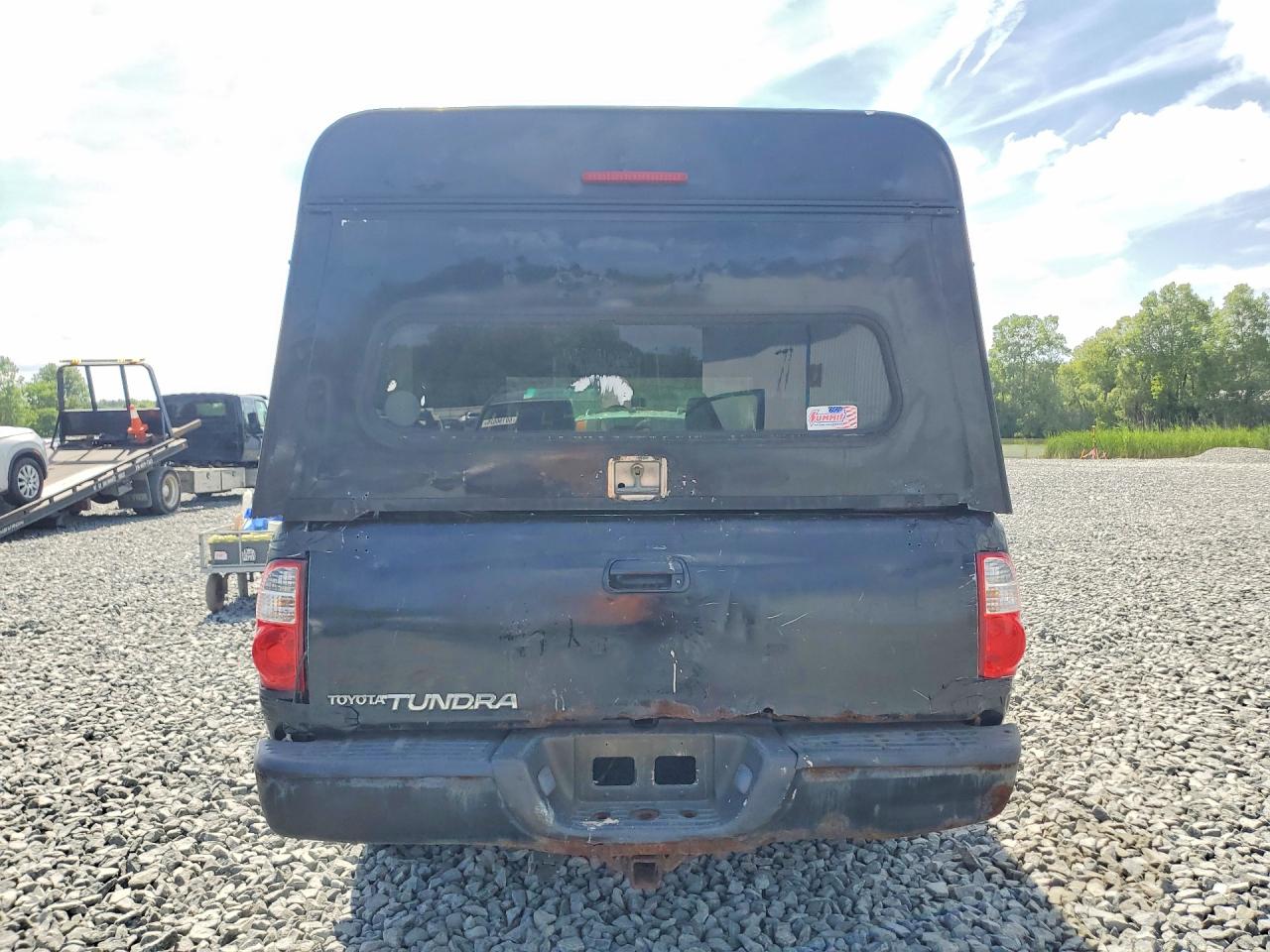 2006 Toyota Tundra Base Black vin: 5TBJU32136S471655