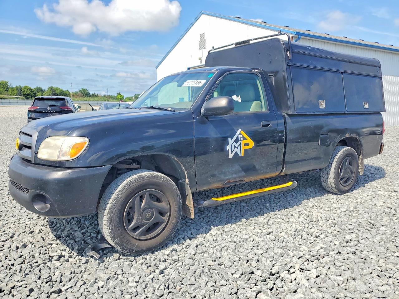 2006 Toyota Tundra Base Black vin: 5TBJU32136S471655
