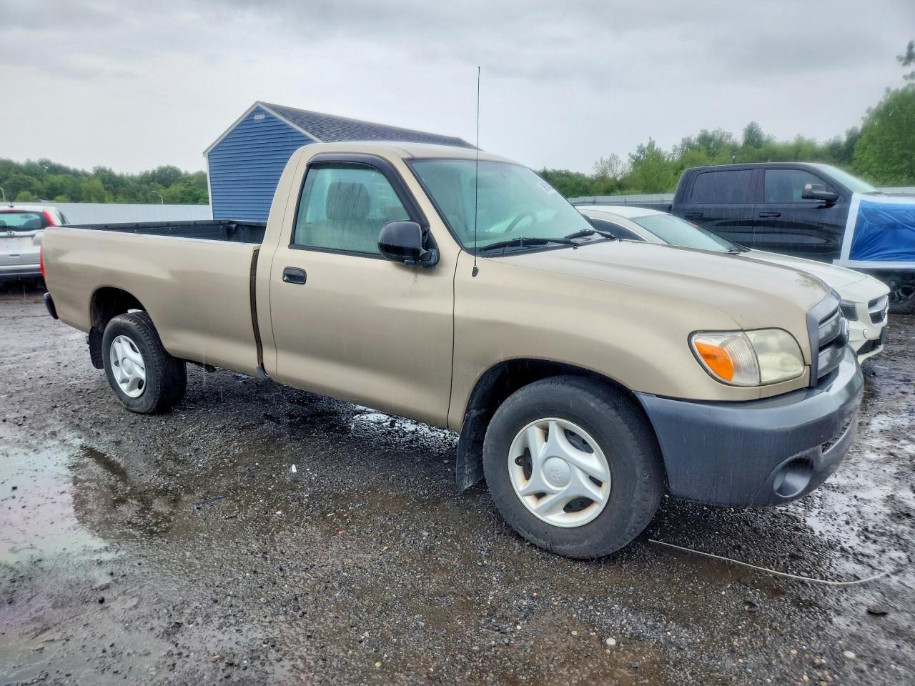 2006 Toyota Tundra Base Beige vin: 5TBJU32196S469313
