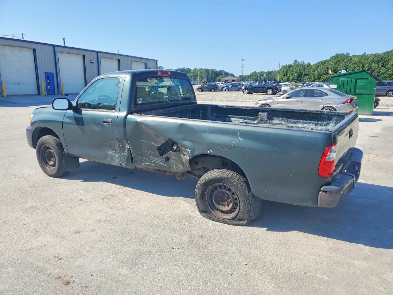 2006 Toyota Tundra Base Green vin: 5TBJU321X6S457333