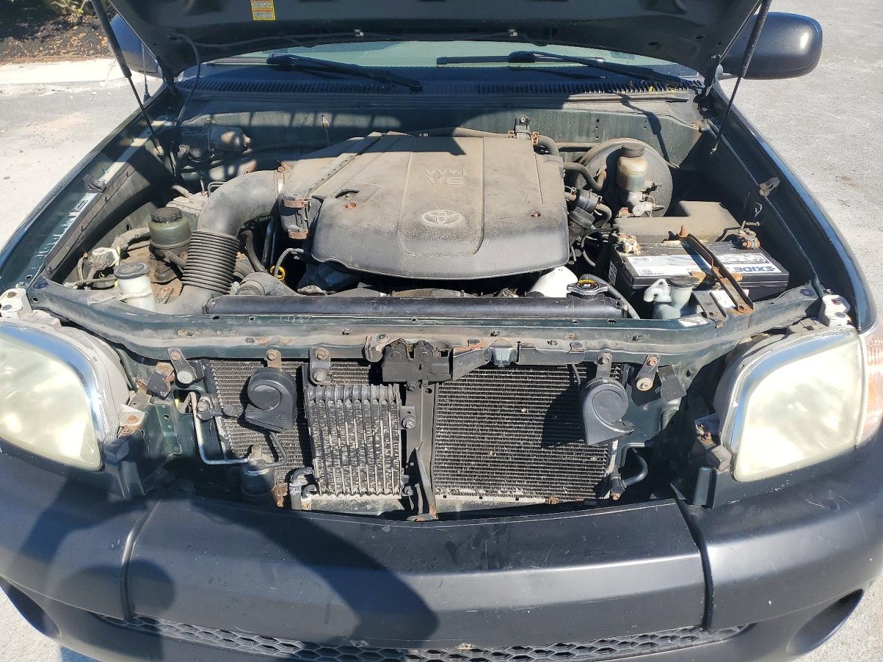 2006 Toyota Tundra Base Green vin: 5TBJU321X6S457333