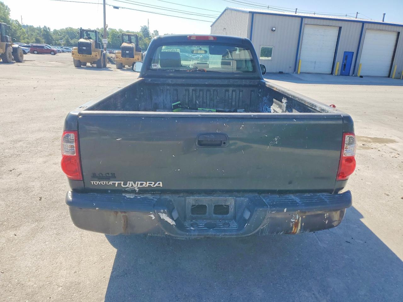 2006 Toyota Tundra Base Green vin: 5TBJU321X6S457333