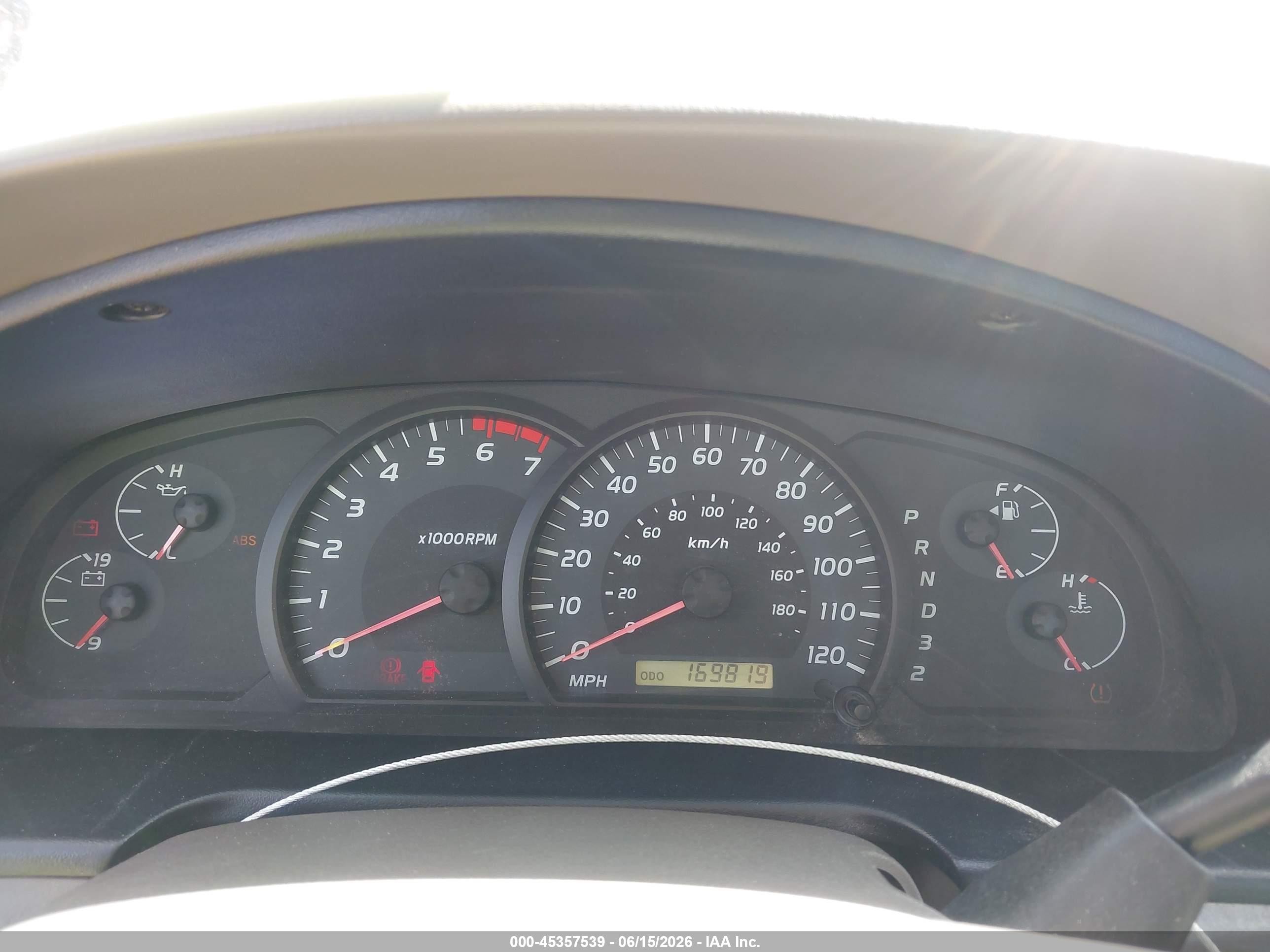 2005 Toyota Tundra Base V8 White vin: 5TBKT42185S458394