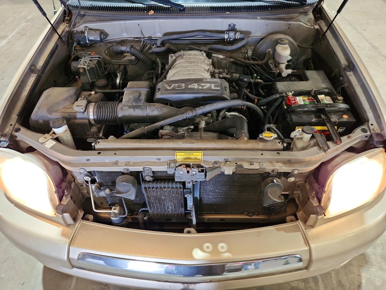 2003 Toyota Tundra Sr5 Gold vin: 5TBKT44133S372596