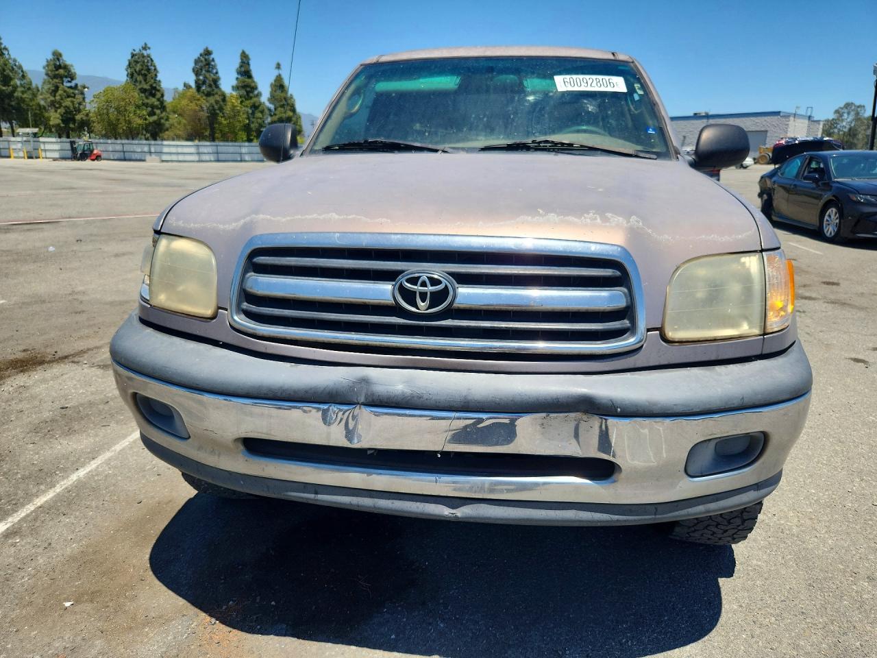 2000 Toyota Tundra Access Cab Sr5 Gray vin: 5TBRN3411YS119464