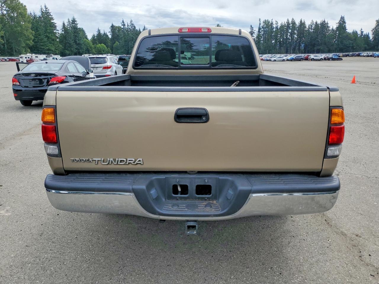 2002 Toyota Tundra Access Cab Sr5 Tan vin: 5TBRN34132S277828