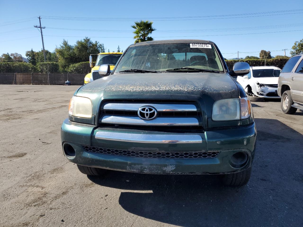 2003 Toyota Tundra Access Cab Sr5 Зеленый vin: 5TBRN34133S350441