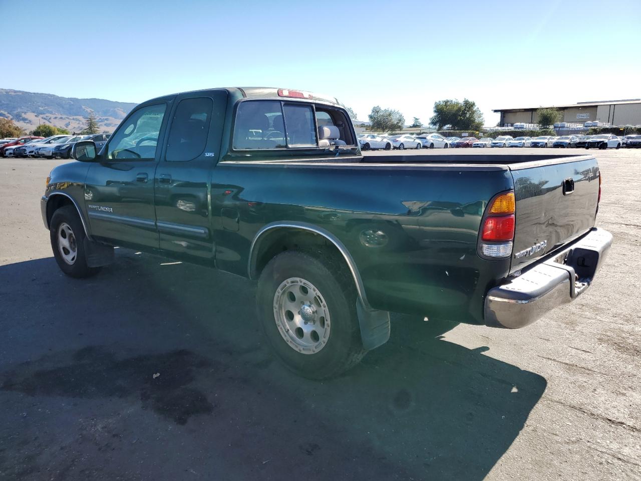 2003 Toyota Tundra Access Cab Sr5 Зеленый vin: 5TBRN34133S350441
