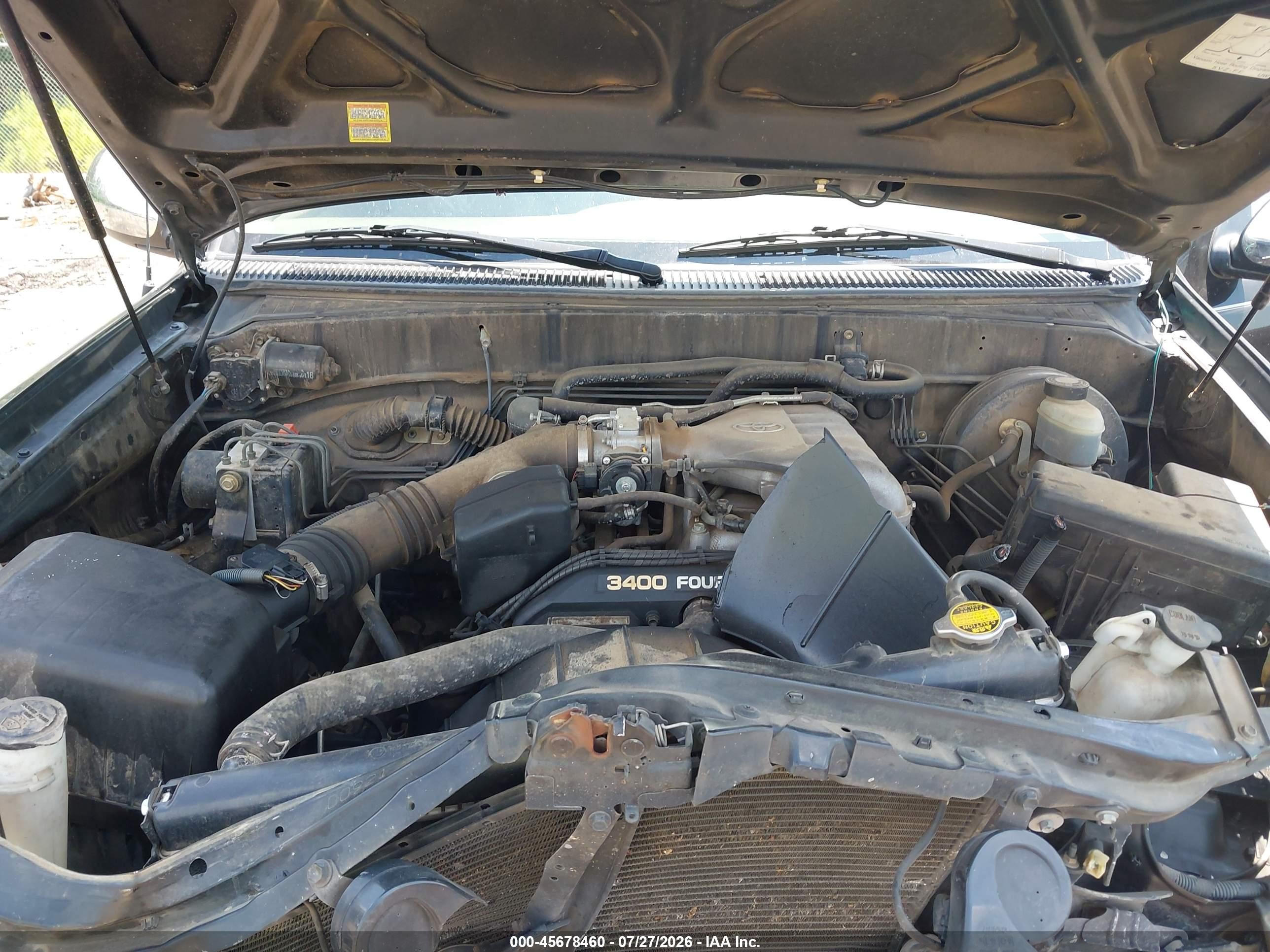 2003 Toyota Tundra Sr5 Черный vin: 5TBRN34183S412321