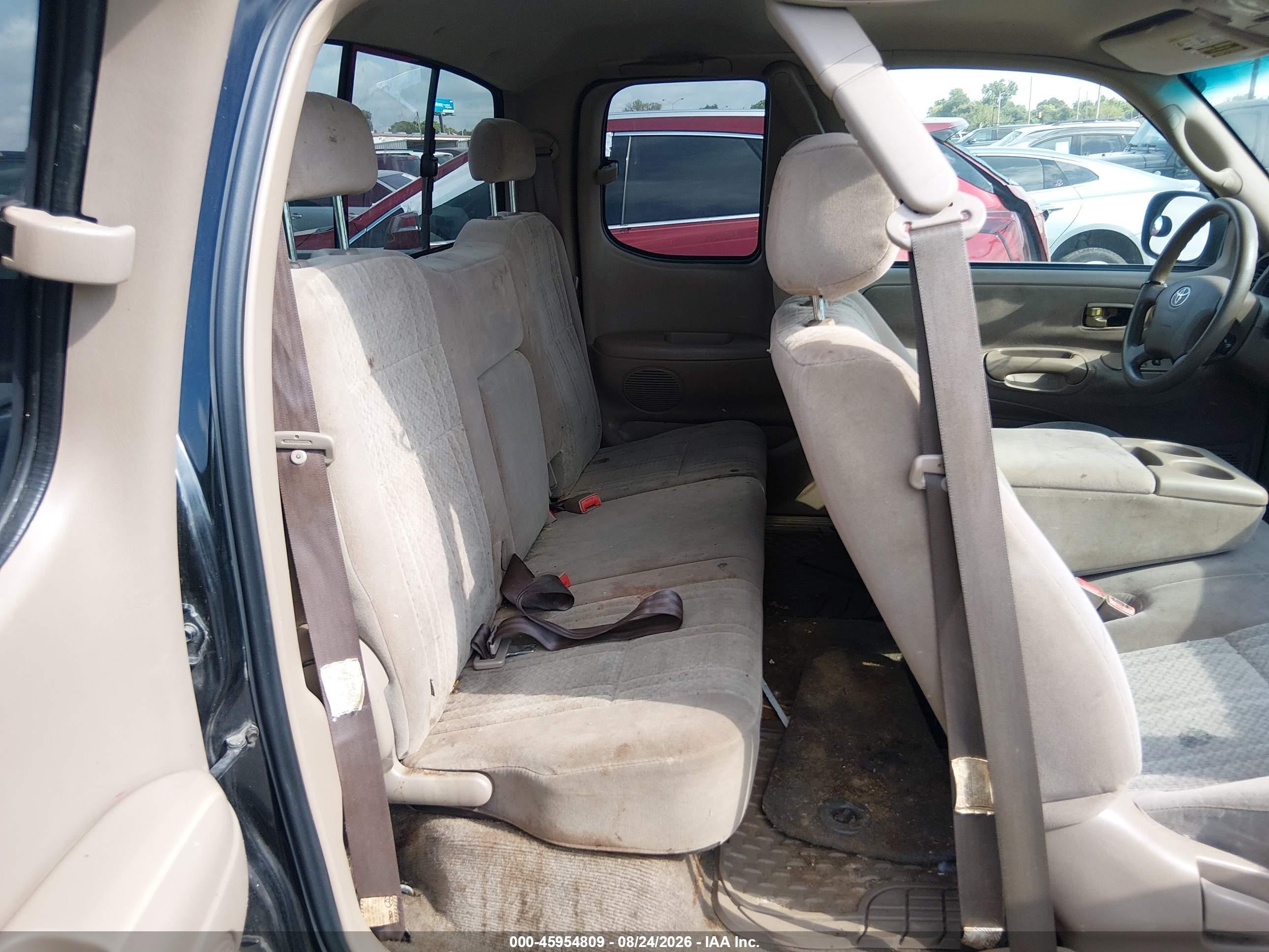 2003 Toyota Tundra Sr5 V8 Gray vin: 5TBRT34103S399120