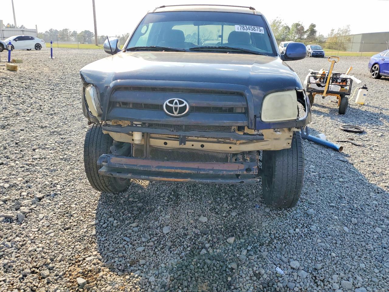 2002 Toyota Tundra Sr5 V8 Желто-коричневый vin: 5TBRT34112S256613