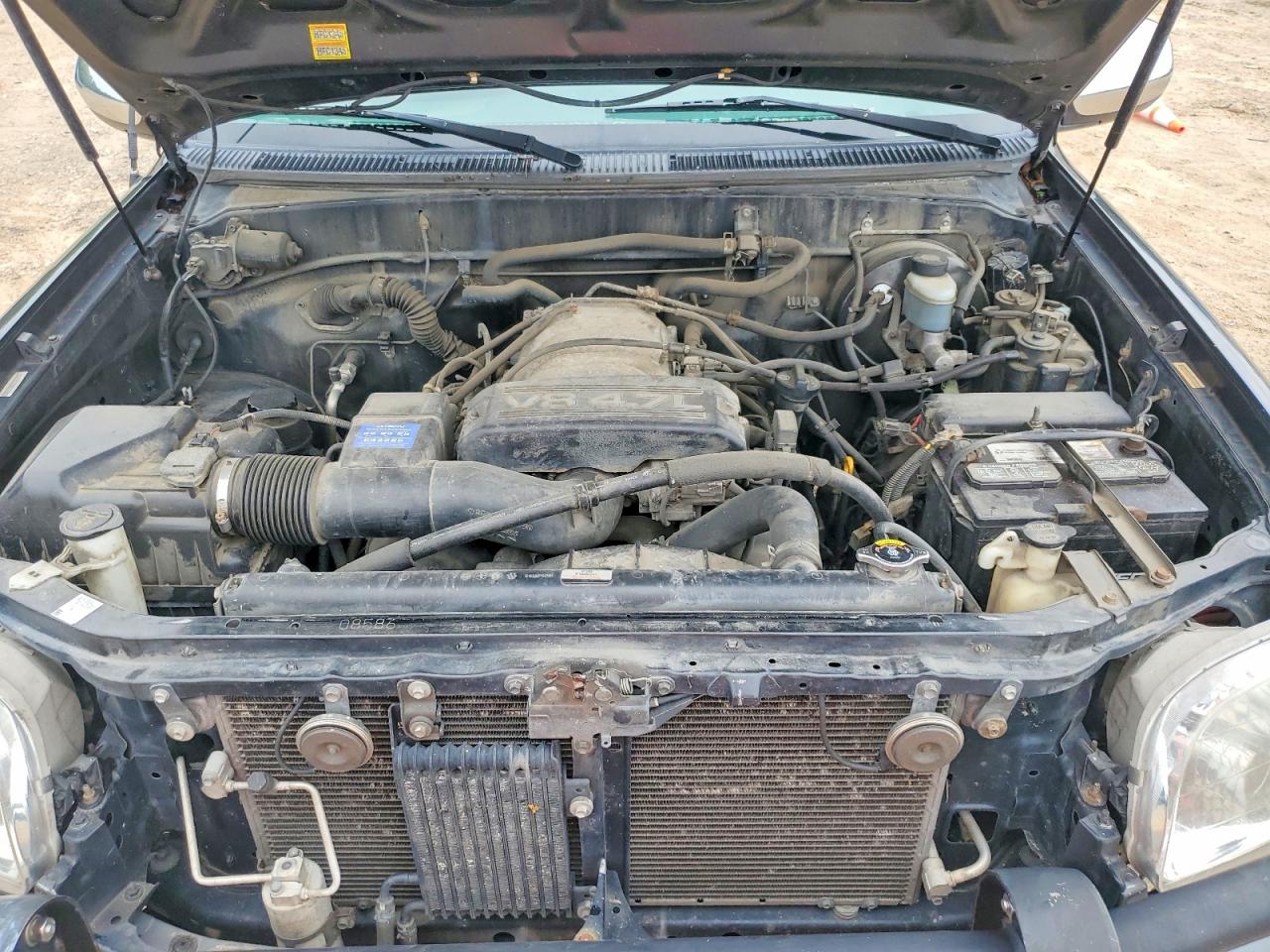 2000 Toyota Tundra Sr5 Black vin: 5TBRT3412YS084553