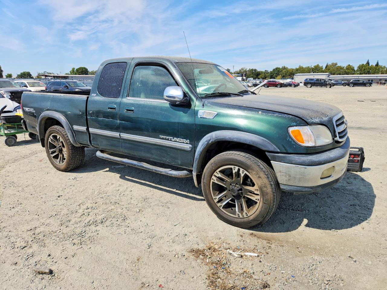 2002 Toyota Tundra Sr5 V8 Green vin: 5TBRT34142S324533