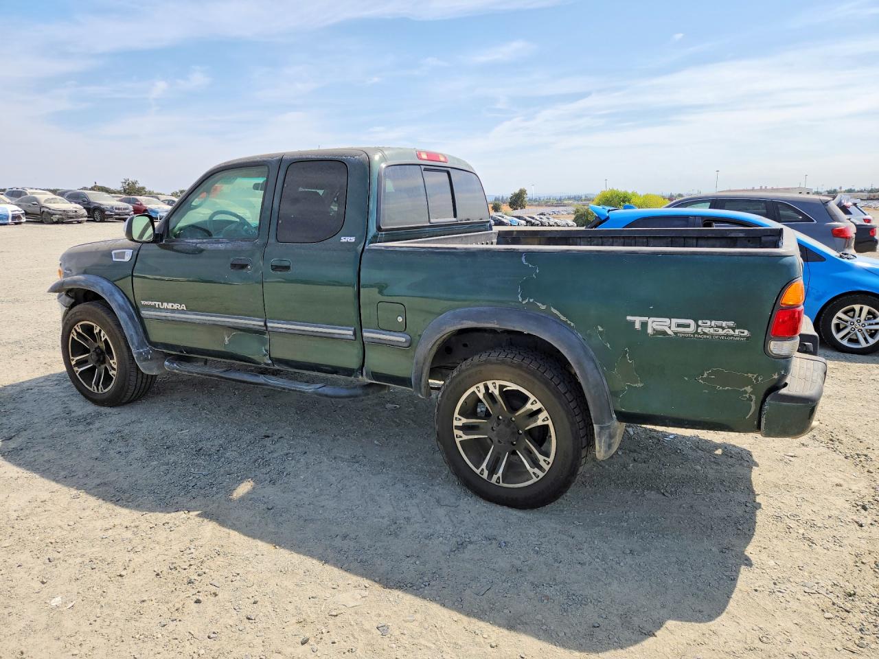 2002 Toyota Tundra Sr5 V8 Green vin: 5TBRT34142S324533