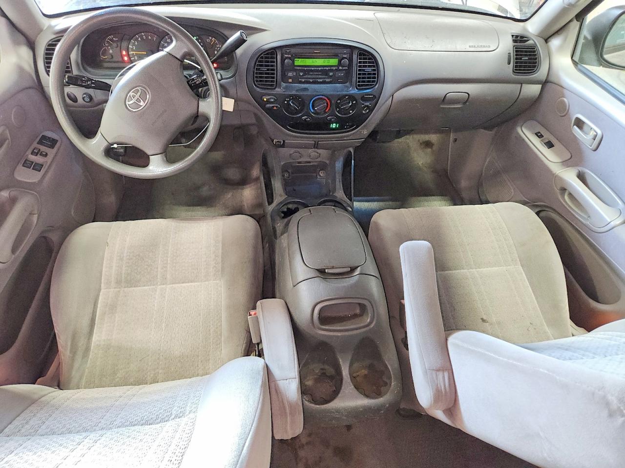 2003 Toyota Tundra Sr5 Silver vin: 5TBRT34143S347974