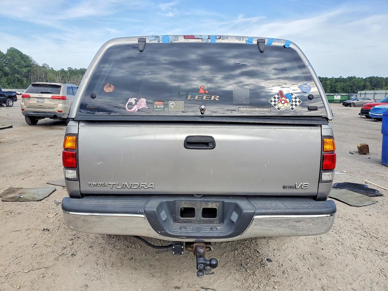 2001 Toyota Tundra Sr5 Beige vin: 5TBRT34151S150812