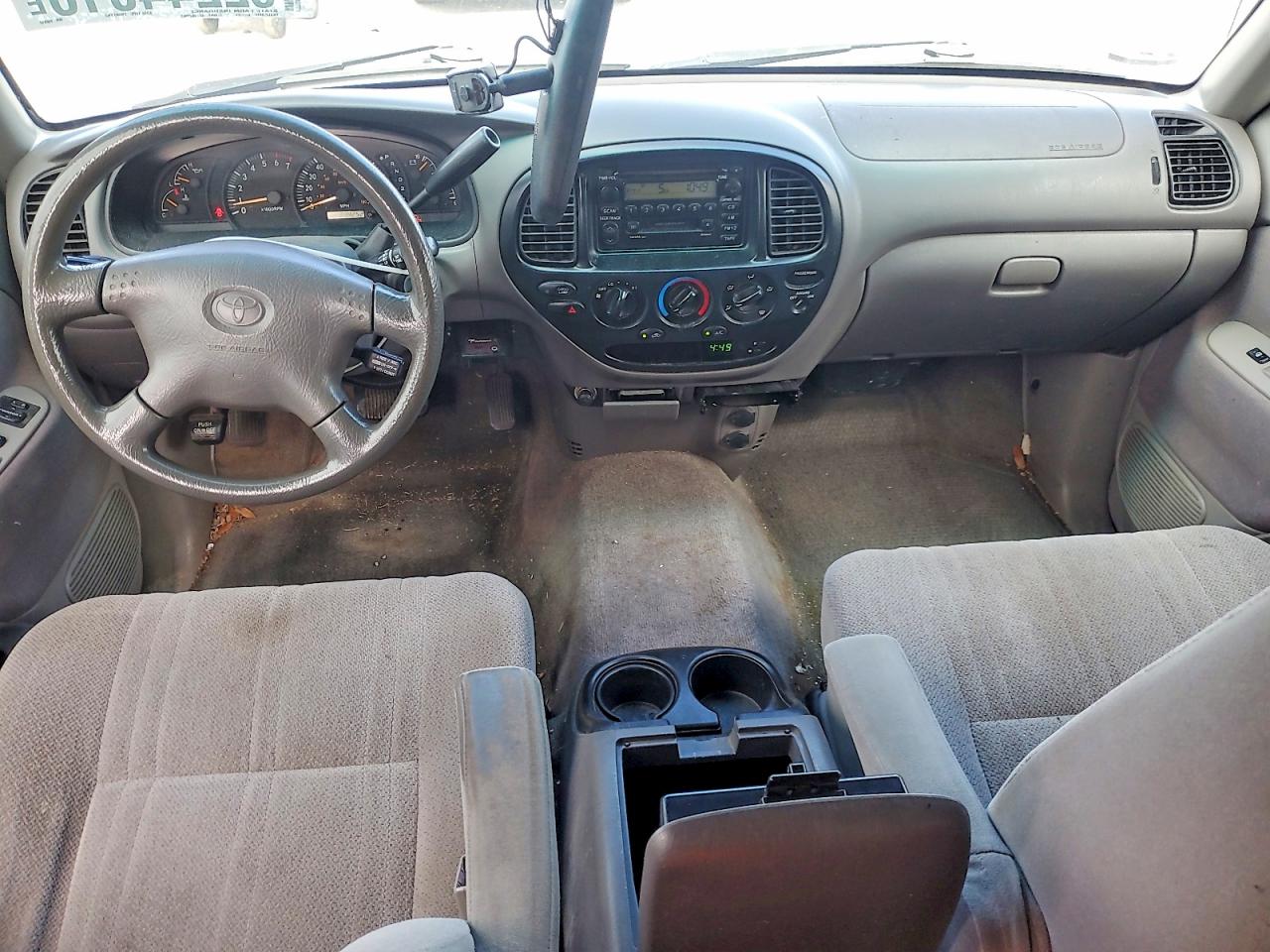 2001 Toyota Tundra Sr5 Beige vin: 5TBRT34151S150812