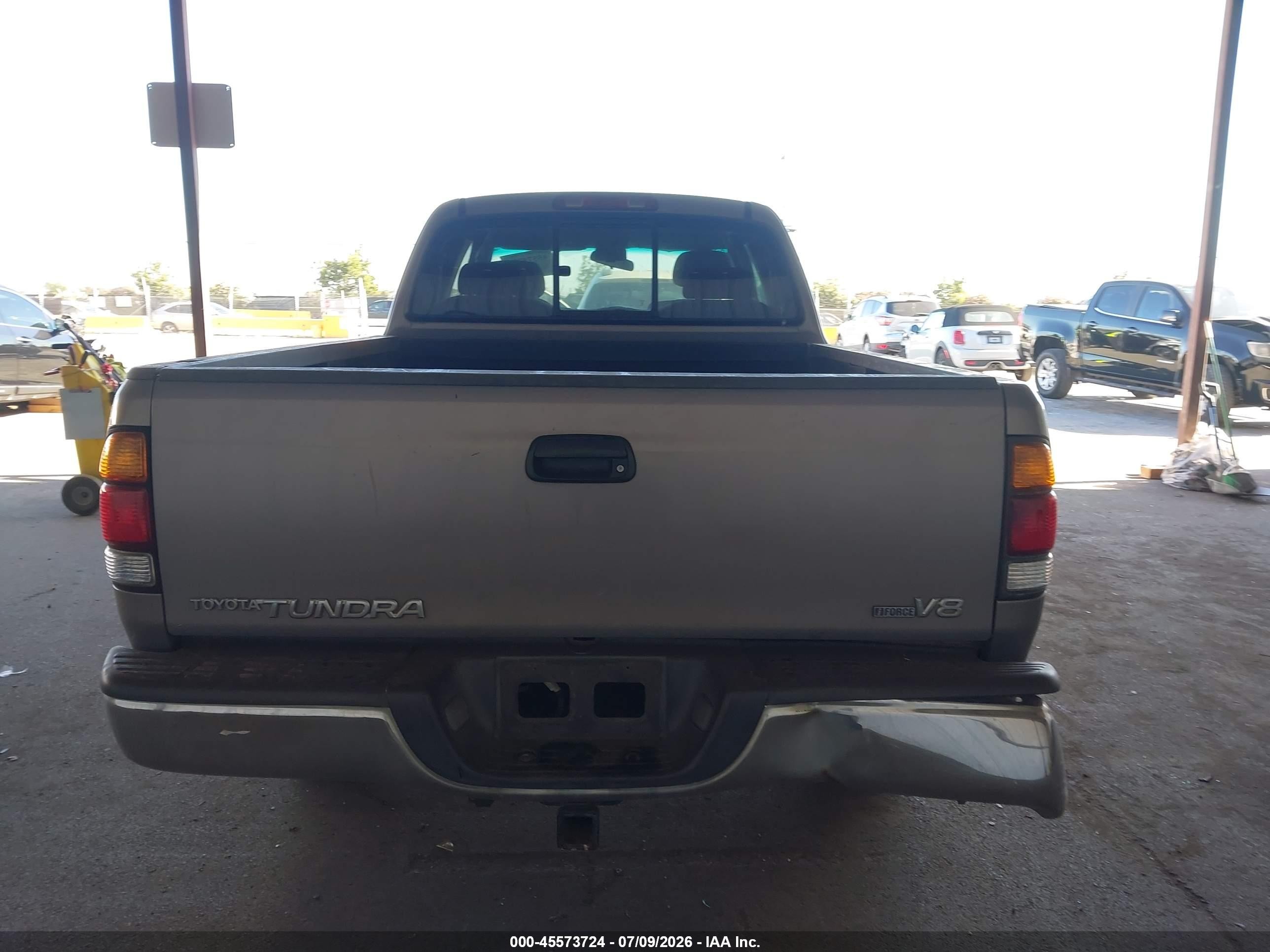 2001 Toyota Tundra Sr5 V8 Gray vin: 5TBRT34151S173734