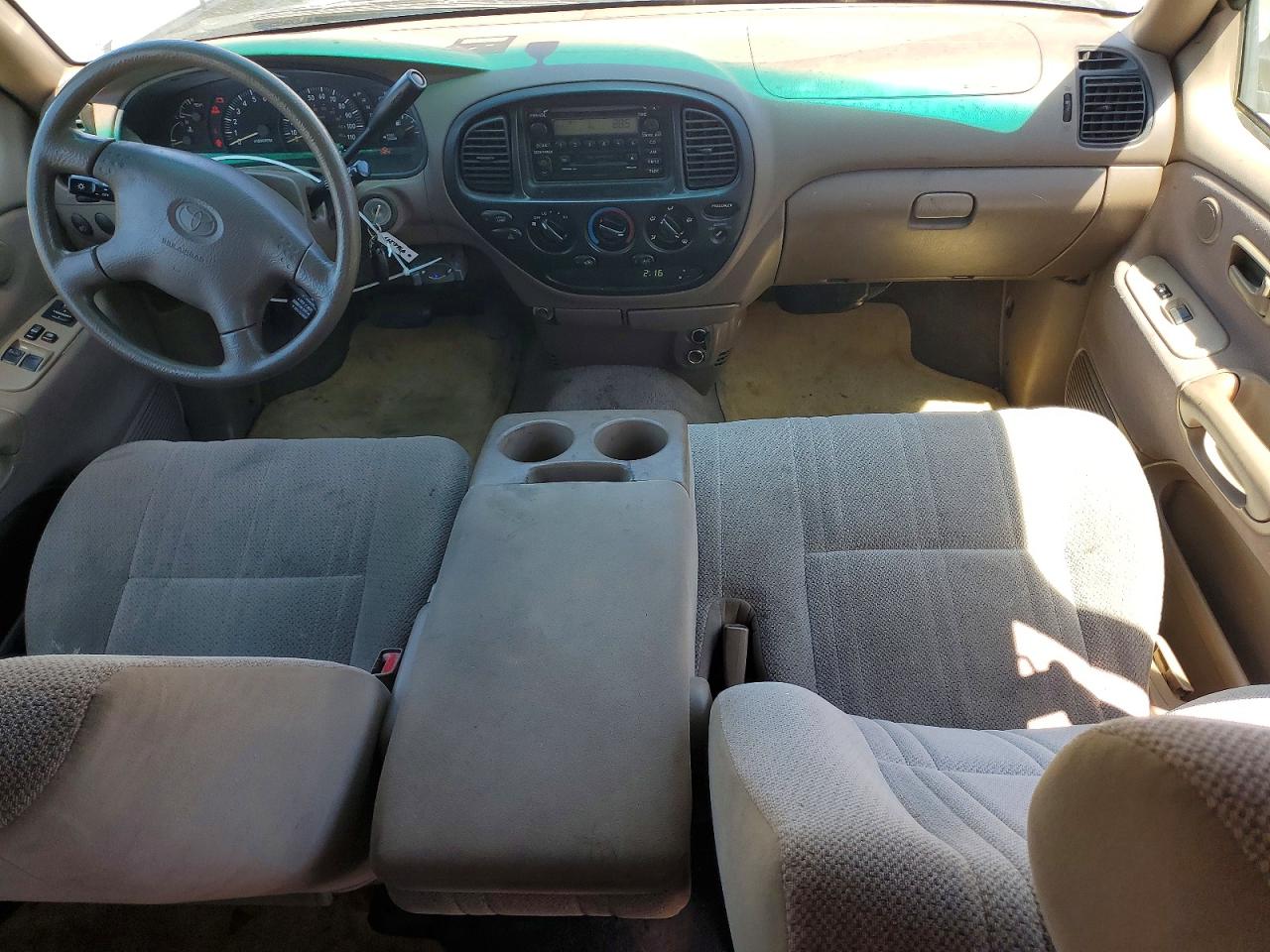 2002 Toyota Tundra Sr5 V8 Gray vin: 5TBRT34152S277741