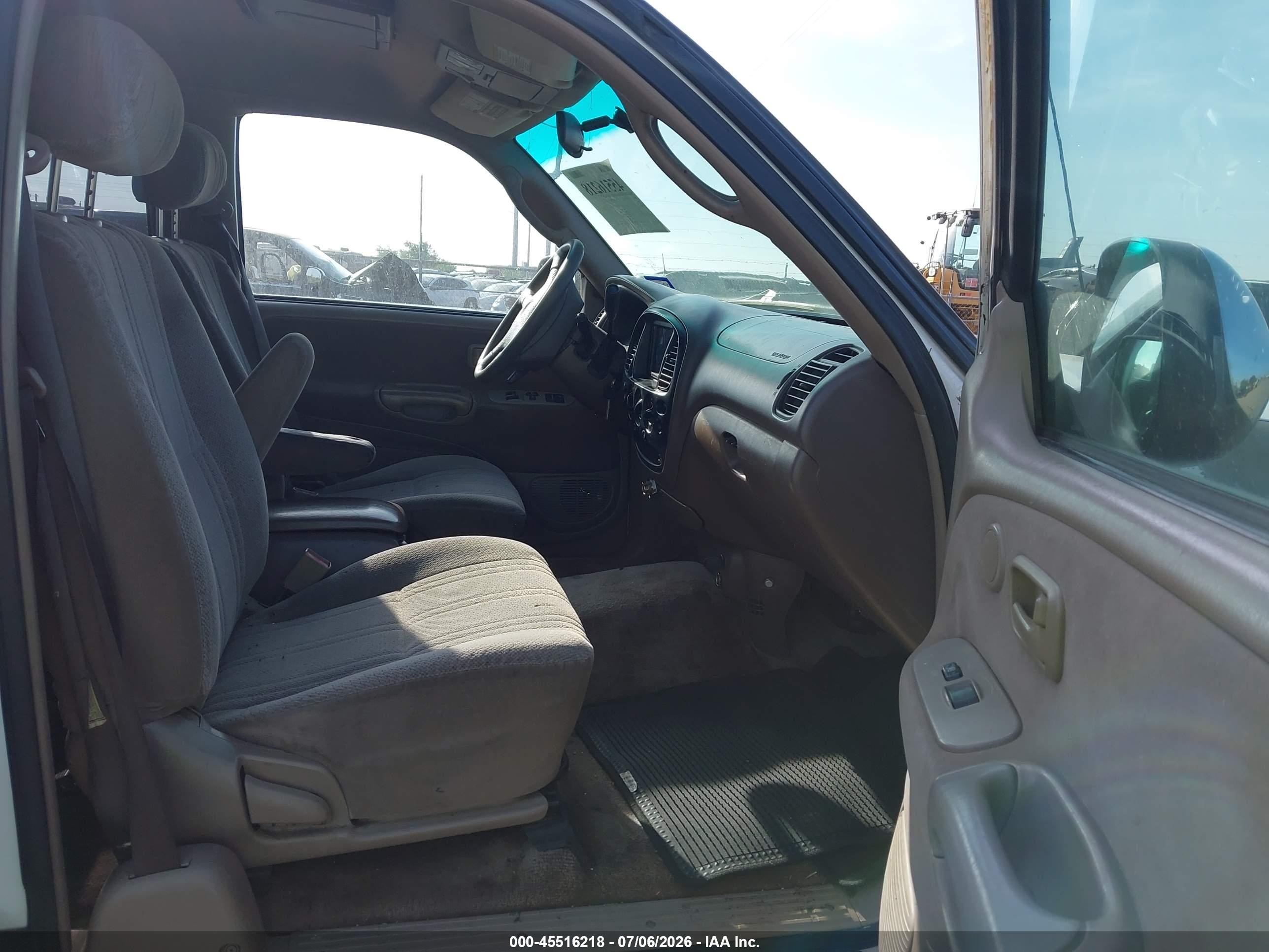 2002 Toyota Tundra Access Cab/access Cab Sr5 White vin: 5TBRT34152S285659