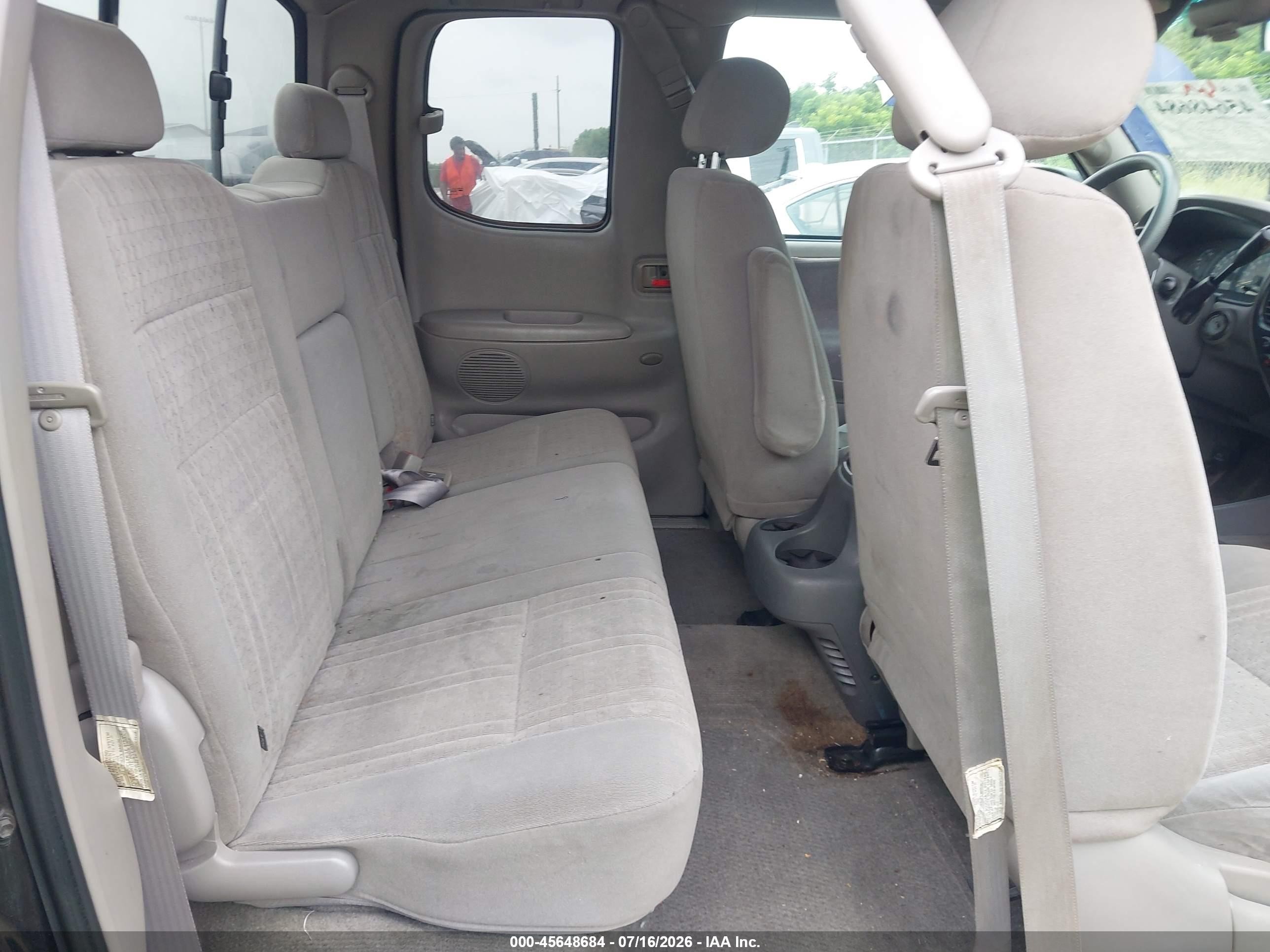 2004 Toyota Tundra Sr5 V8 Black vin: 5TBRT34154S446790