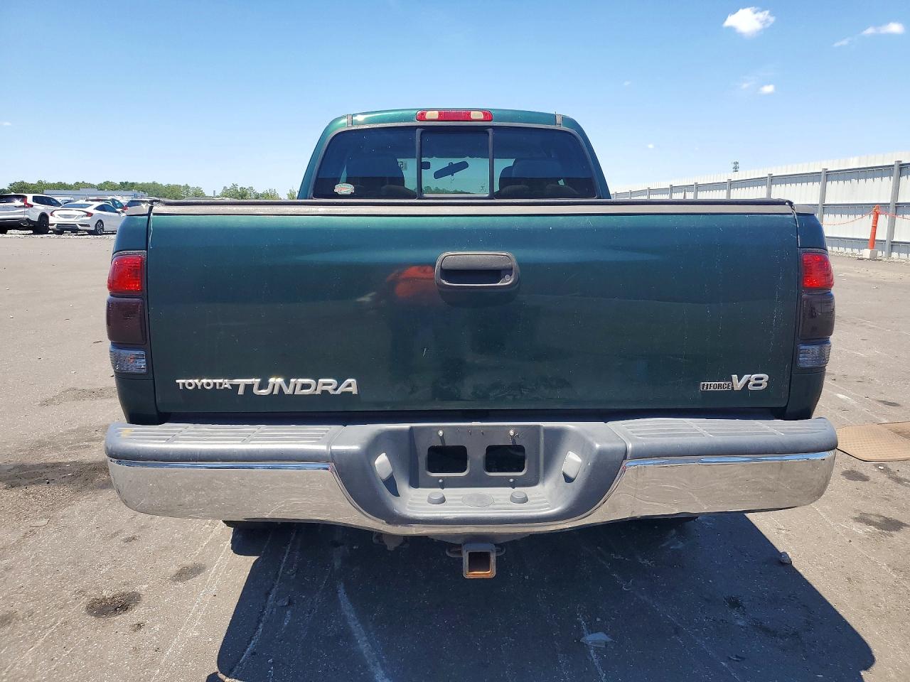2004 Toyota Tundra Sr5 Green vin: 5TBRT34154S446899