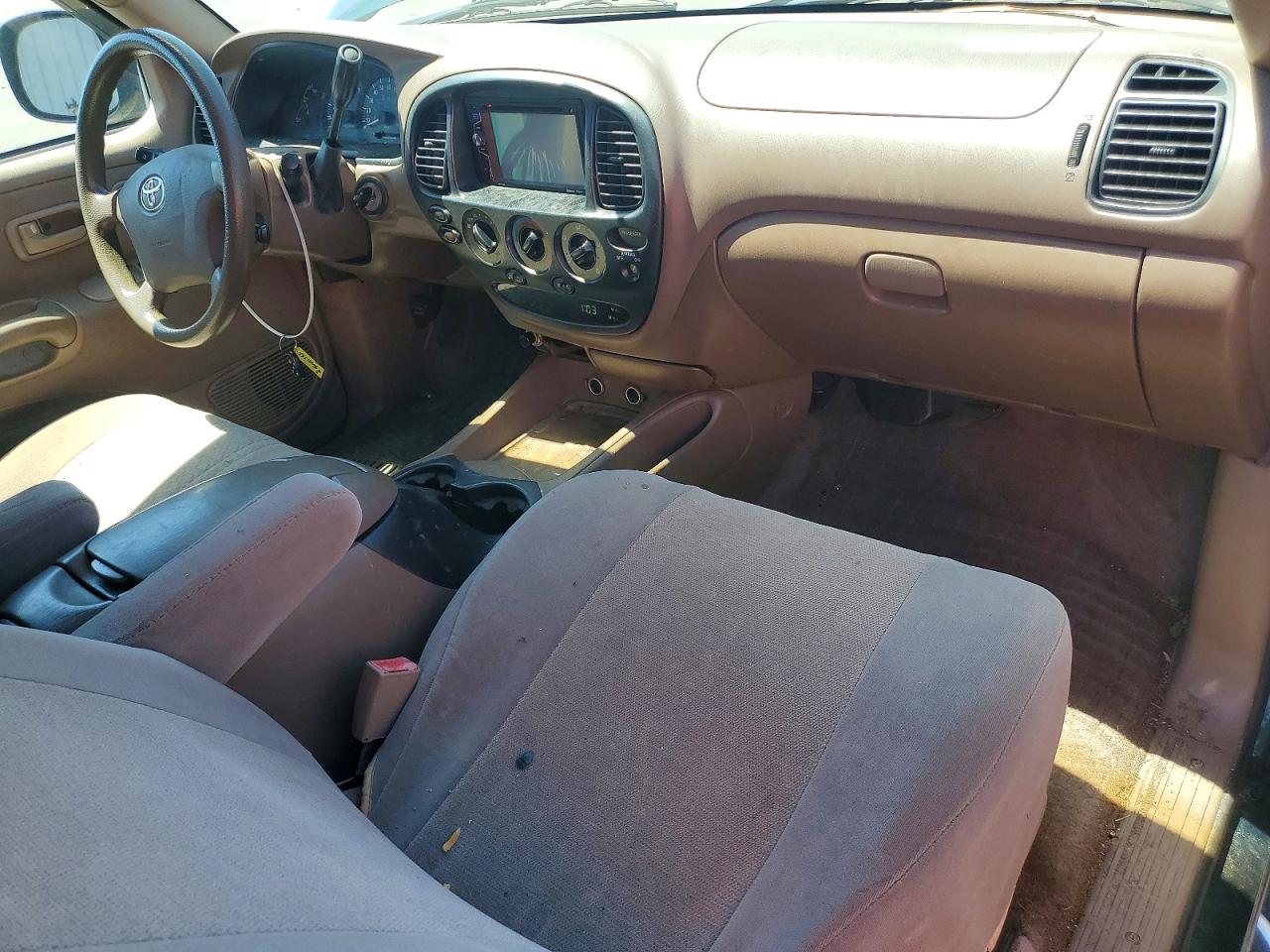 2004 Toyota Tundra Sr5 Green vin: 5TBRT34154S446899