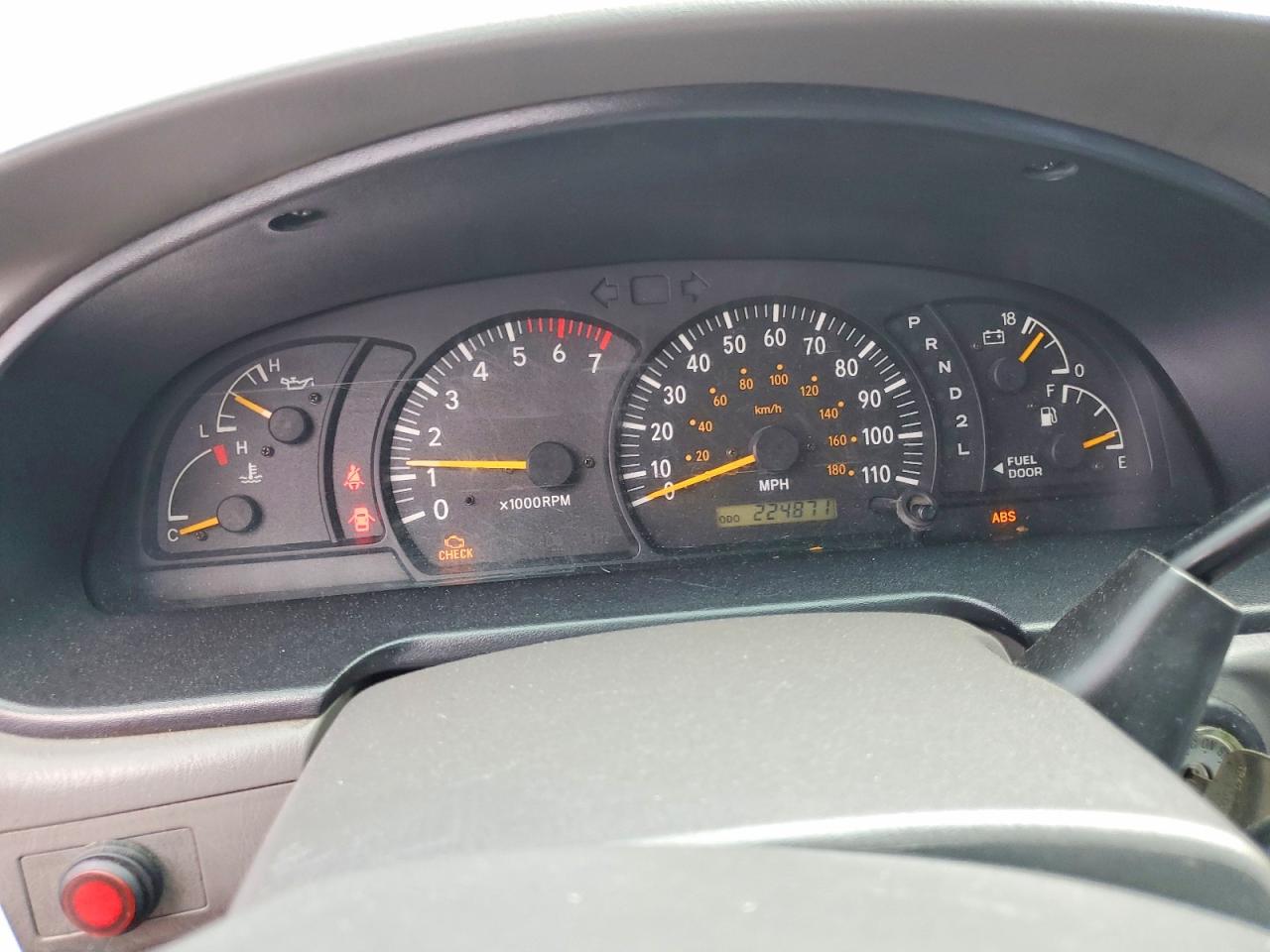 2004 Toyota Tundra Sr5 Gray vin: 5TBRT34154S452847