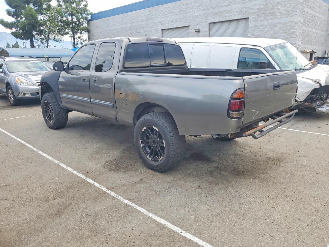 2004 Toyota Tundra Sr5 Gray vin: 5TBRT34154S452847