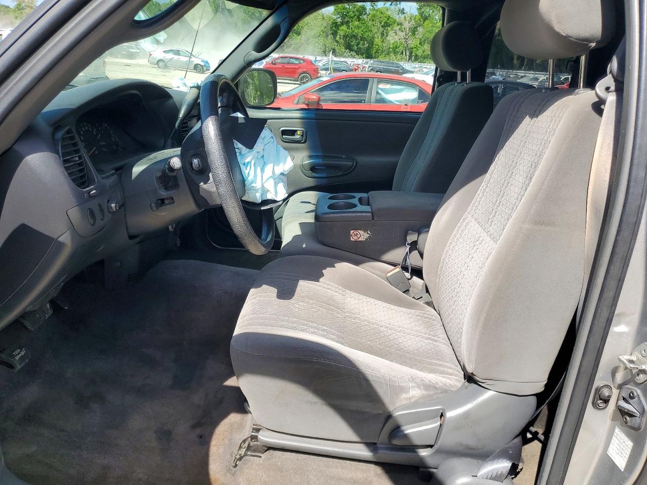 2003 Toyota Tundra Sr5 Silver vin: 5TBRT34163S344686