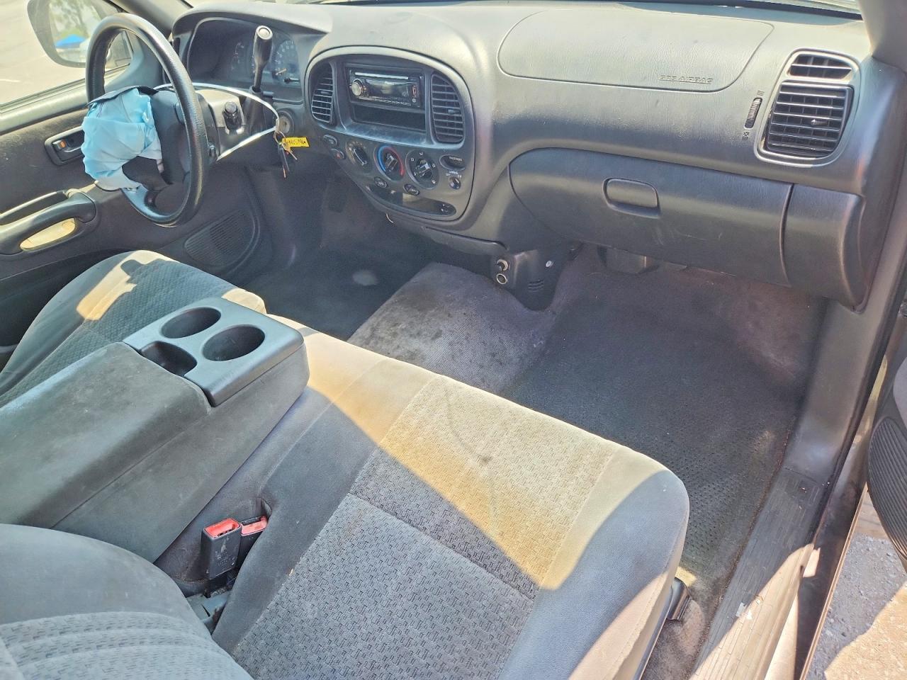 2003 Toyota Tundra Sr5 Gray vin: 5TBRT34163S433786