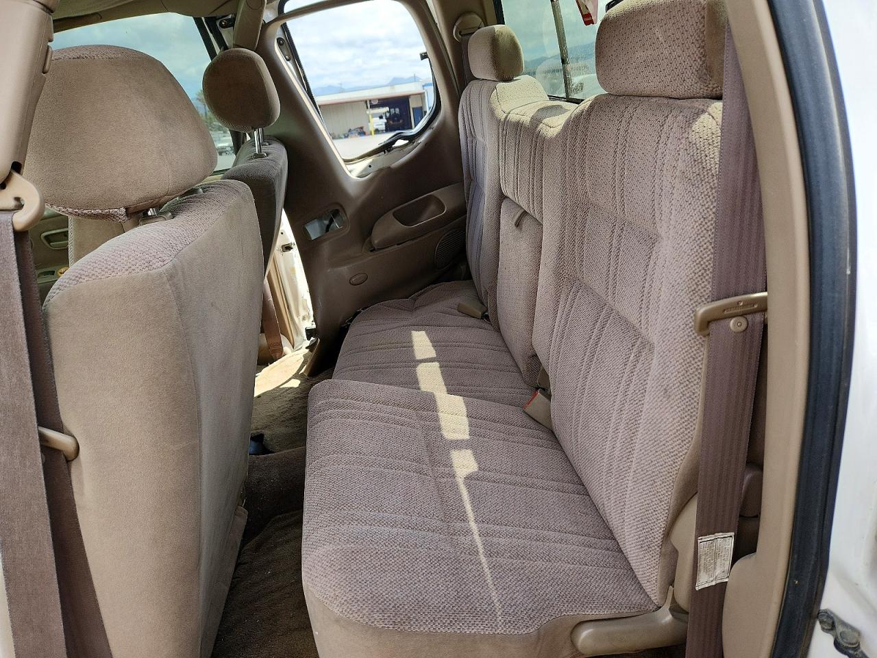 2001 Toyota Tundra Sr5 White vin: 5TBRT34171S153095