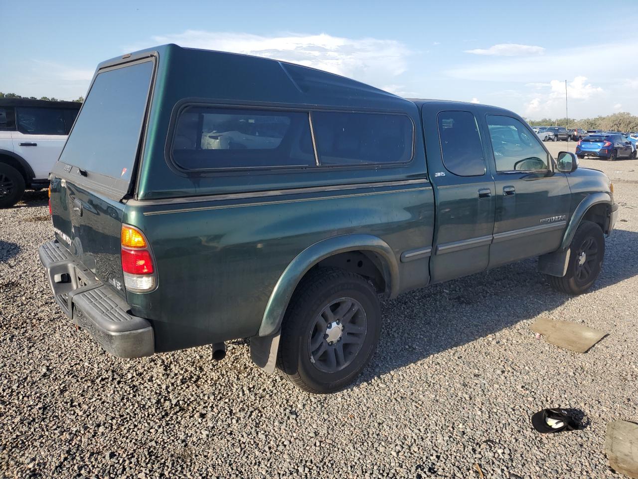 2002 Toyota Tundra Sr5 V8 Green vin: 5TBRT34172S283055
