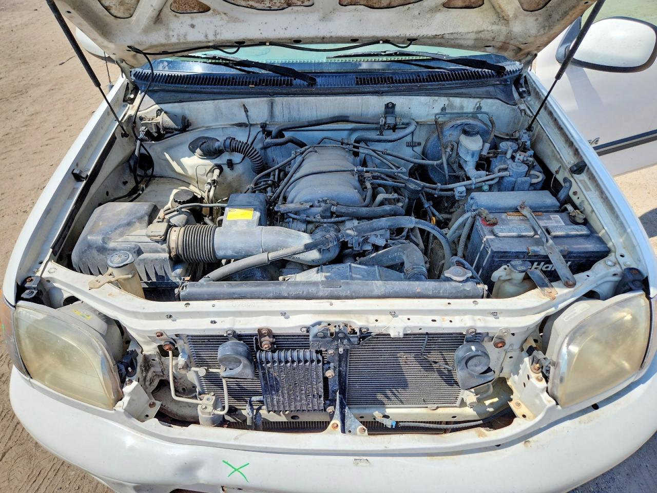 2002 Toyota Tundra Sr5 V8 Белый vin: 5TBRT34172S305068