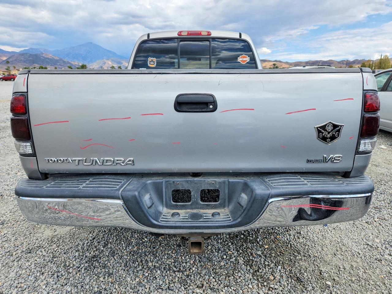 2003 Toyota Tundra Sr5 Gray vin: 5TBRT34173S352764