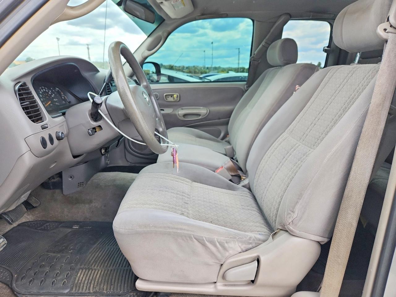 2003 Toyota Tundra Sr5 Gray vin: 5TBRT34173S352764