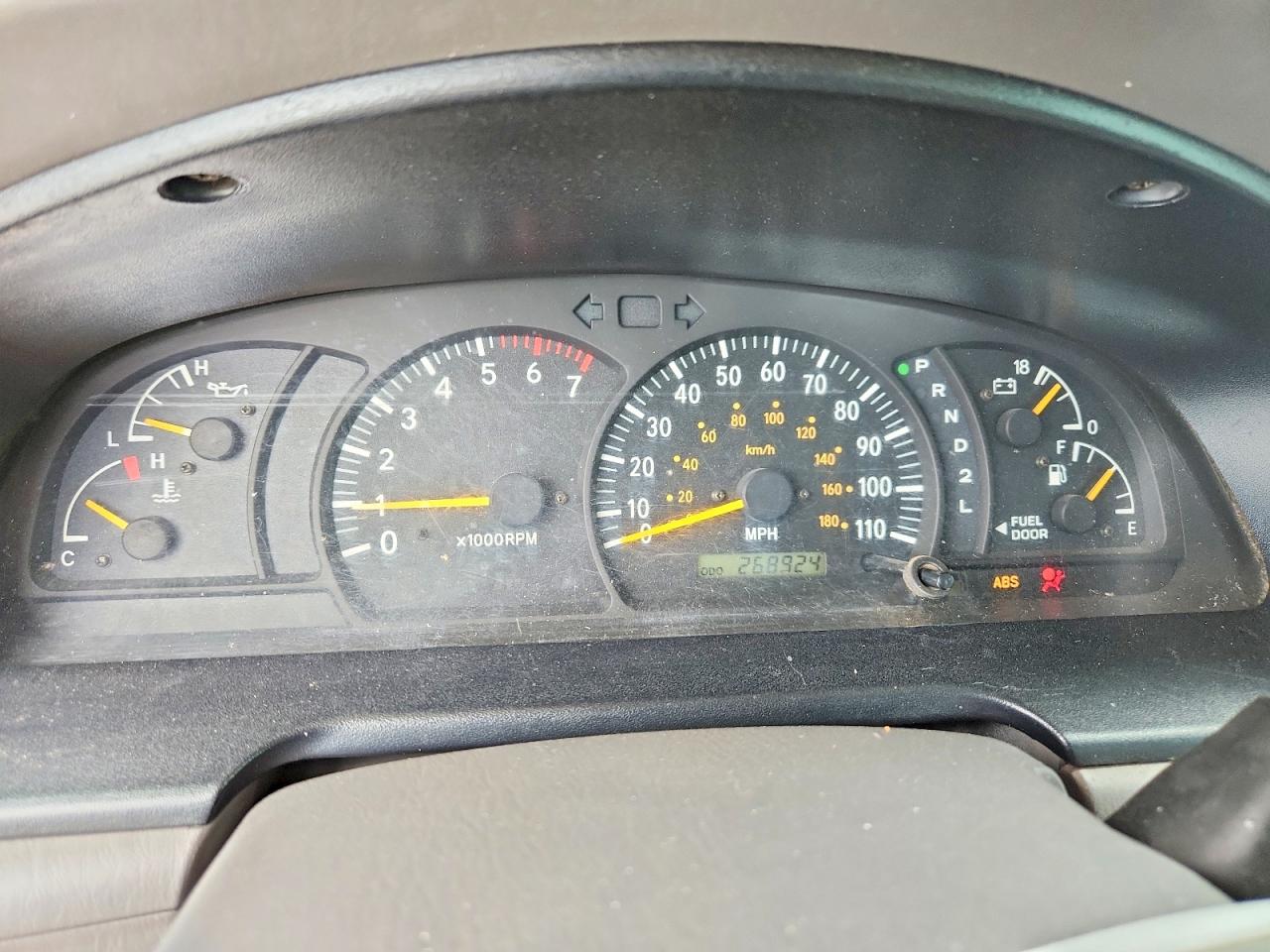2003 Toyota Tundra Sr5 Gray vin: 5TBRT34173S352764