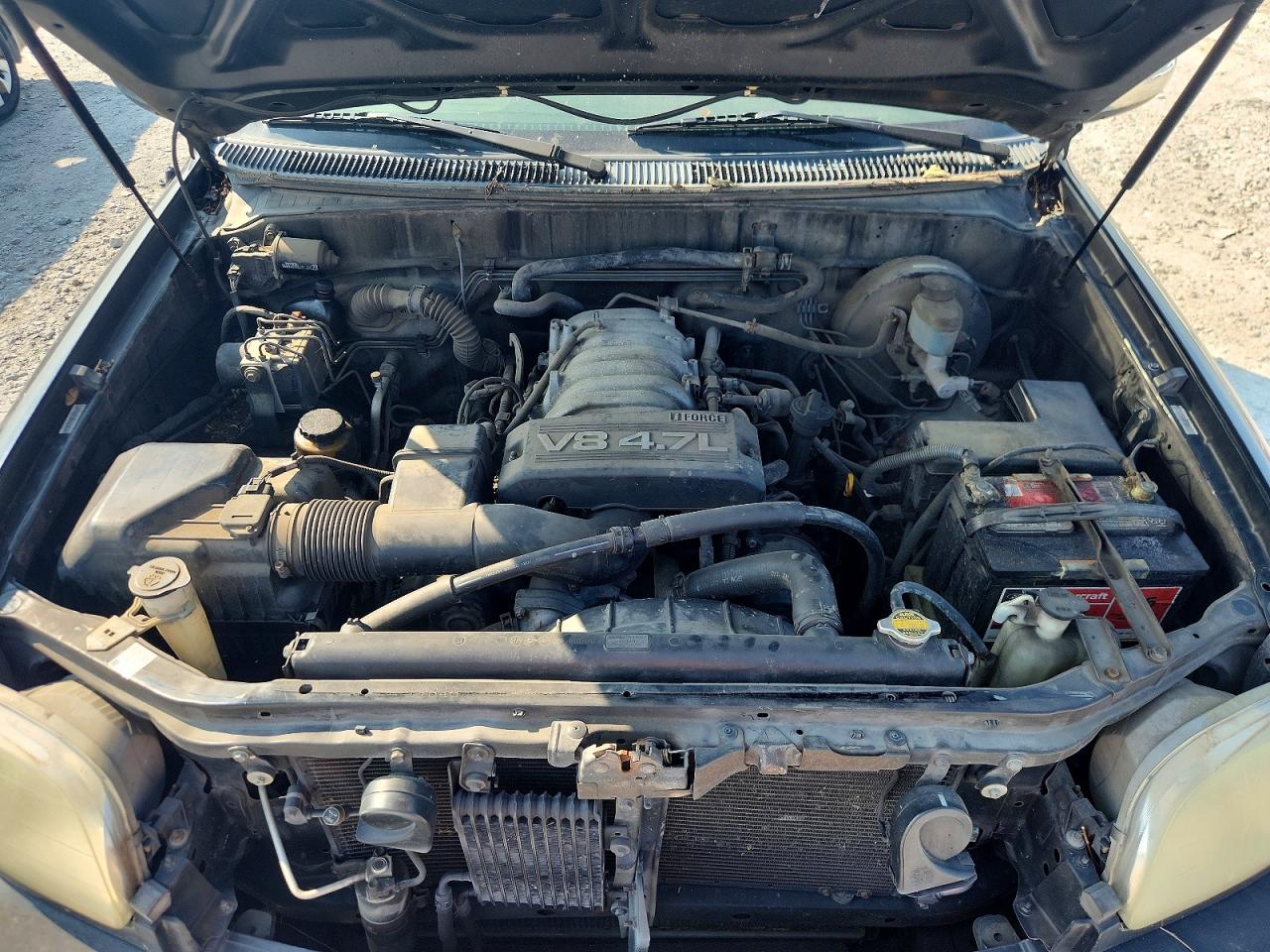 2003 Toyota Tundra Sr5 Black vin: 5TBRT34173S373100