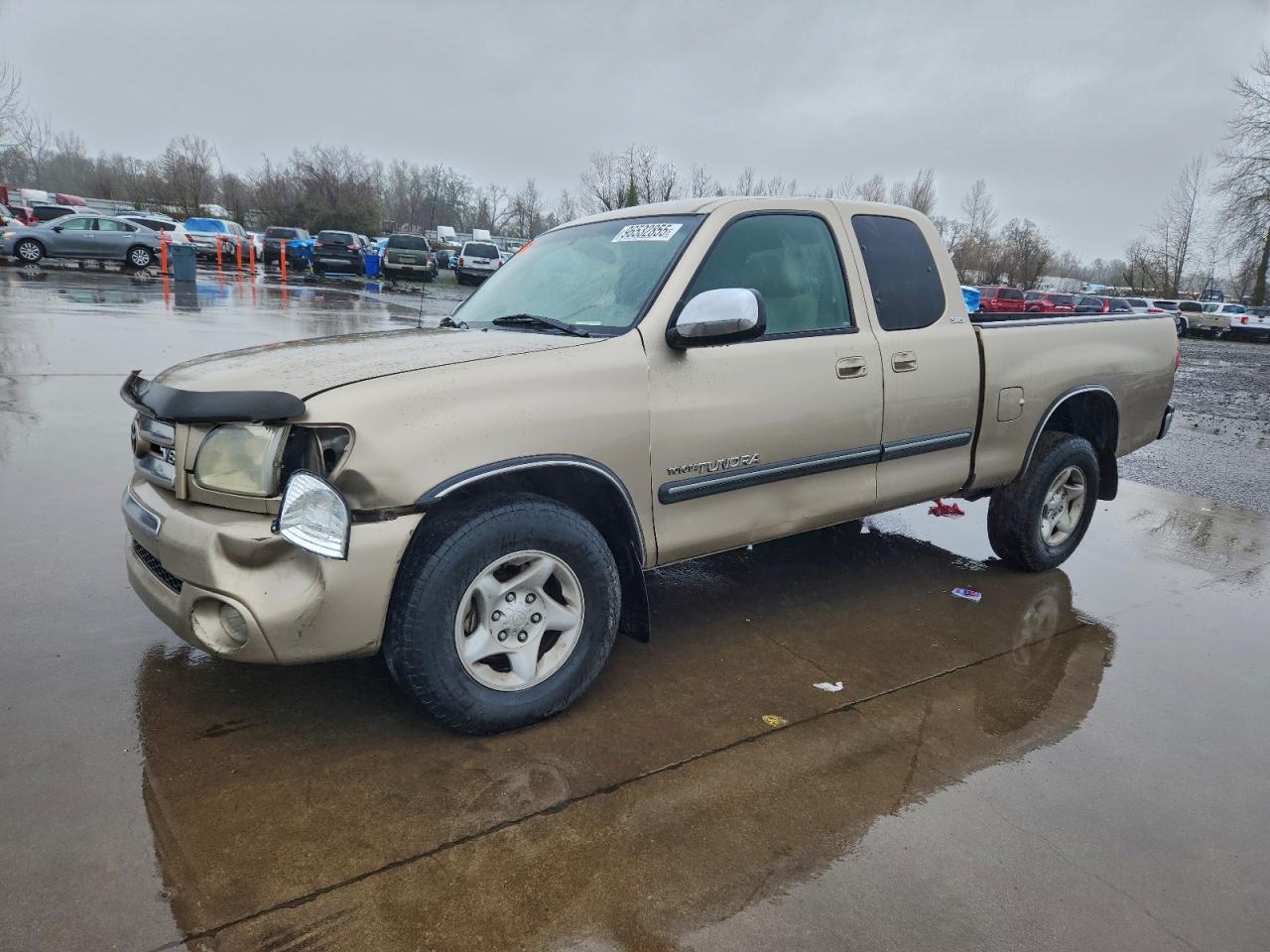 2003 Toyota Tundra Access Cab Sr5 Tan vin: 5TBRT34173S435272