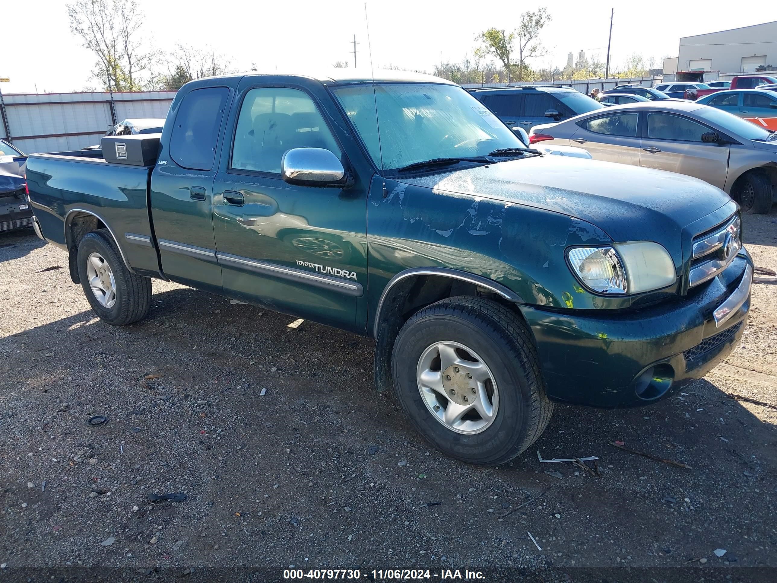 Price & History 2003 Toyota Tundra Sr5 V8 4.7l V-8 Dohc, 245hp vin