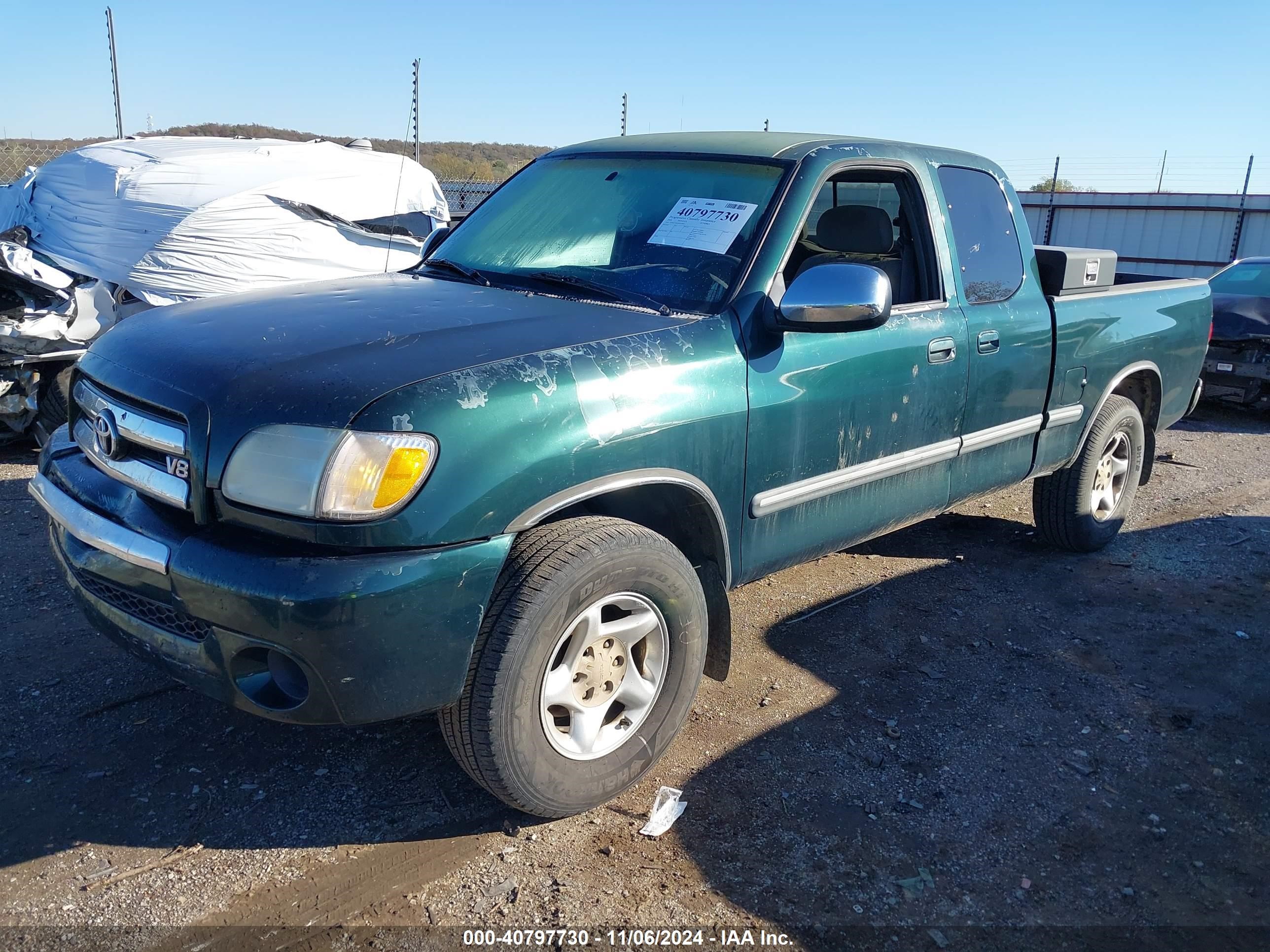 Price & History 2003 Toyota Tundra Sr5 V8 4.7l V-8 Dohc, 245hp vin